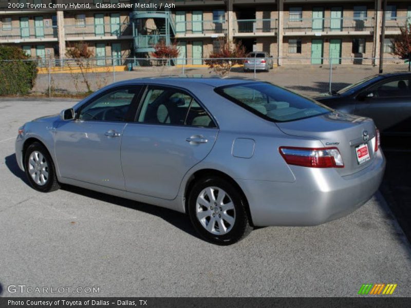 Classic Silver Metallic / Ash 2009 Toyota Camry Hybrid