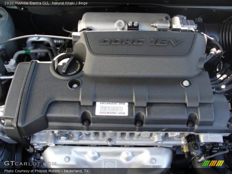 Natural Khaki / Beige 2010 Hyundai Elantra GLS