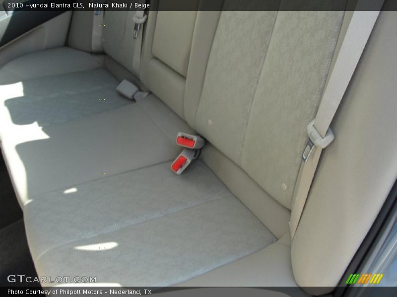 Natural Khaki / Beige 2010 Hyundai Elantra GLS