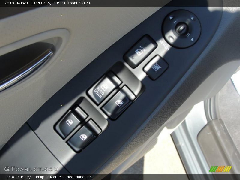 Natural Khaki / Beige 2010 Hyundai Elantra GLS