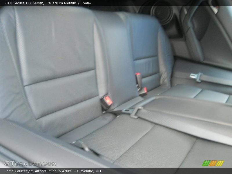 Palladium Metallic / Ebony 2010 Acura TSX Sedan