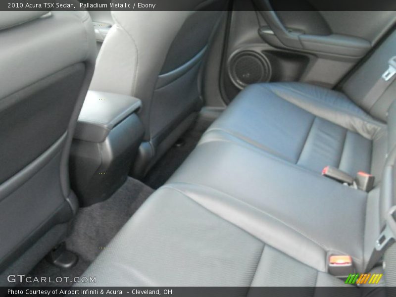 Palladium Metallic / Ebony 2010 Acura TSX Sedan