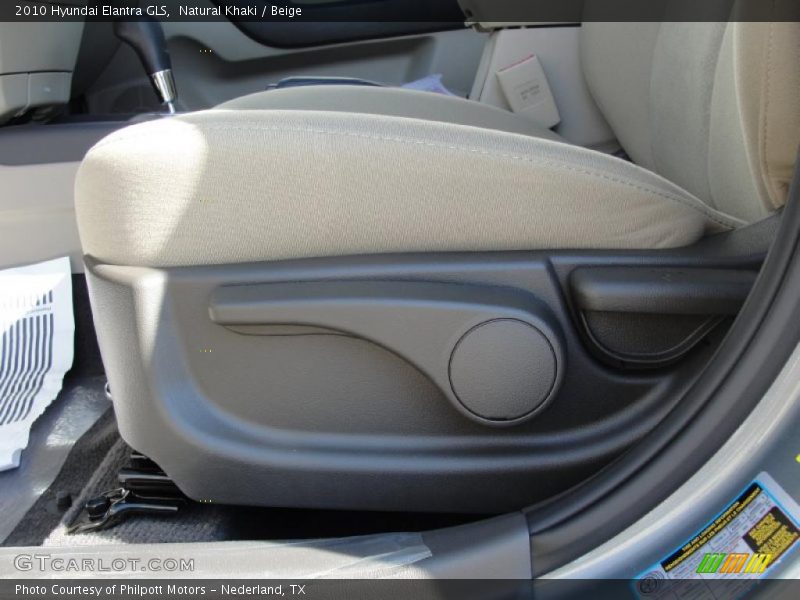 Natural Khaki / Beige 2010 Hyundai Elantra GLS
