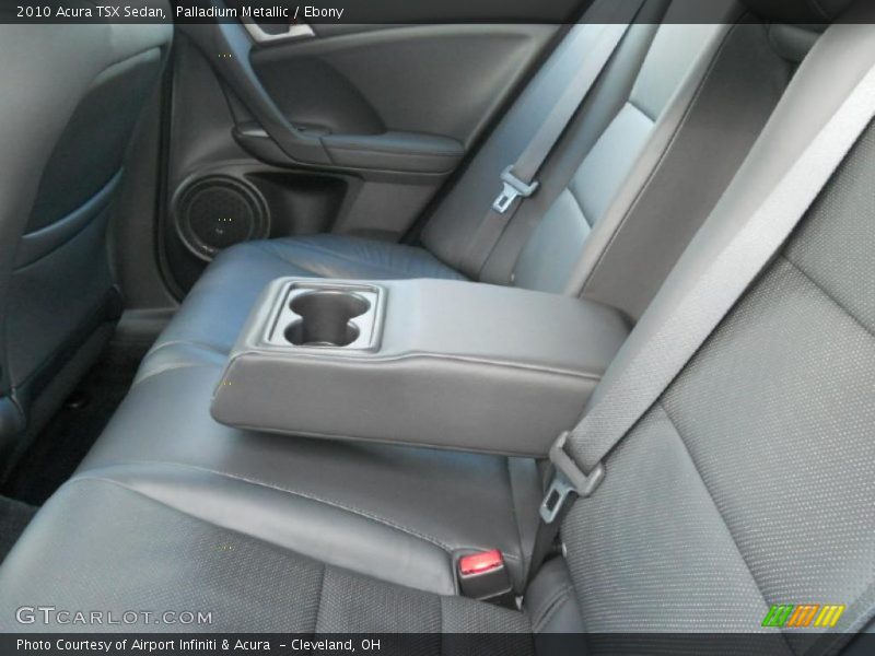 Palladium Metallic / Ebony 2010 Acura TSX Sedan