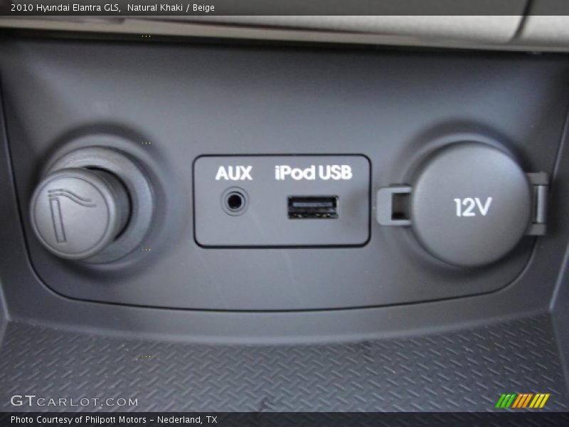 Natural Khaki / Beige 2010 Hyundai Elantra GLS