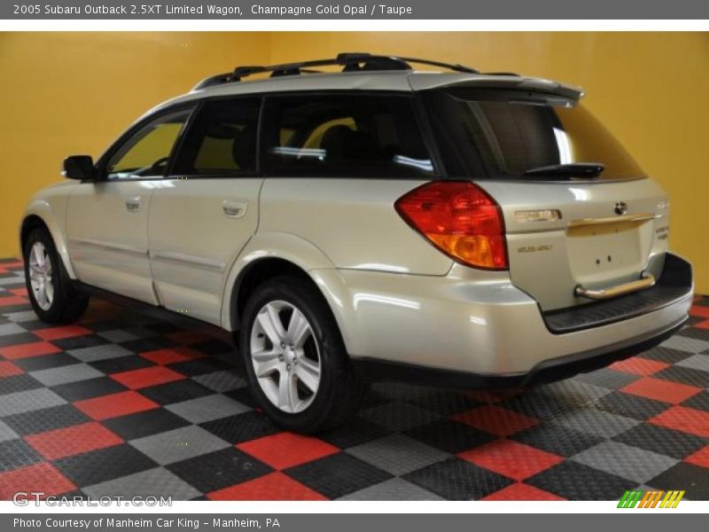 Champagne Gold Opal / Taupe 2005 Subaru Outback 2.5XT Limited Wagon