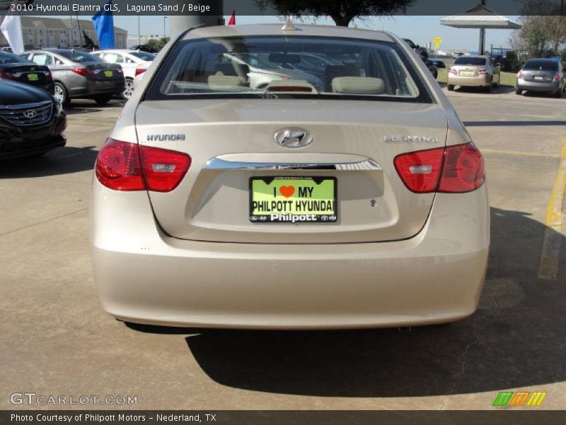 Laguna Sand / Beige 2010 Hyundai Elantra GLS