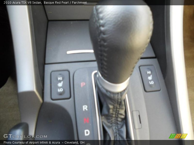 Basque Red Pearl / Parchment 2010 Acura TSX V6 Sedan