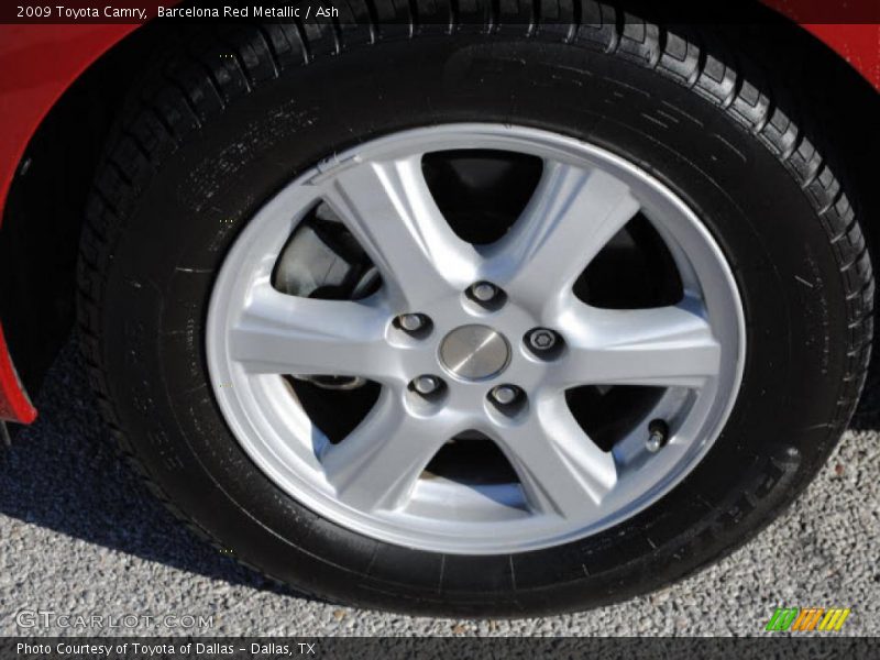 Barcelona Red Metallic / Ash 2009 Toyota Camry