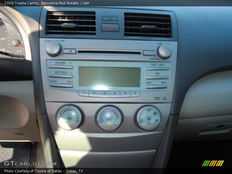 Barcelona Red Metallic / Ash 2009 Toyota Camry