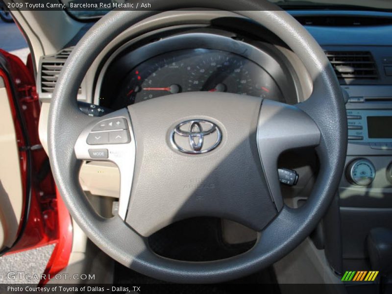 Barcelona Red Metallic / Ash 2009 Toyota Camry