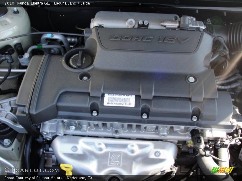 Laguna Sand / Beige 2010 Hyundai Elantra GLS