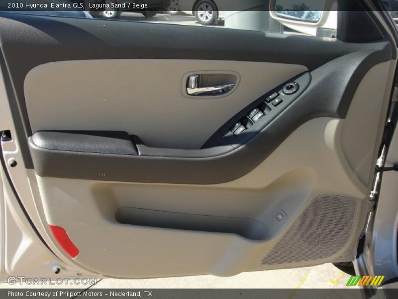 Laguna Sand / Beige 2010 Hyundai Elantra GLS