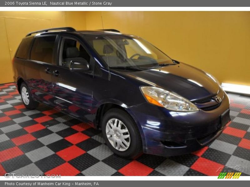 Nautical Blue Metallic / Stone Gray 2006 Toyota Sienna LE