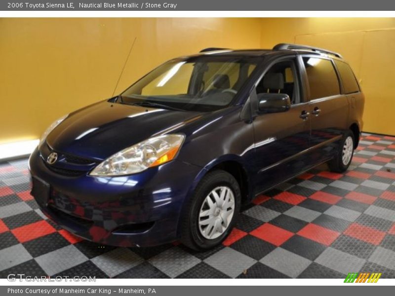 Nautical Blue Metallic / Stone Gray 2006 Toyota Sienna LE