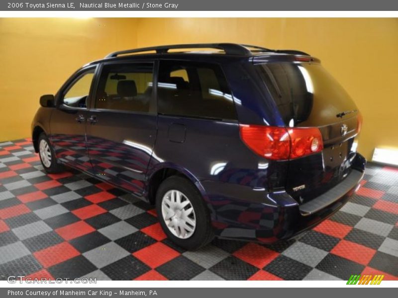 Nautical Blue Metallic / Stone Gray 2006 Toyota Sienna LE