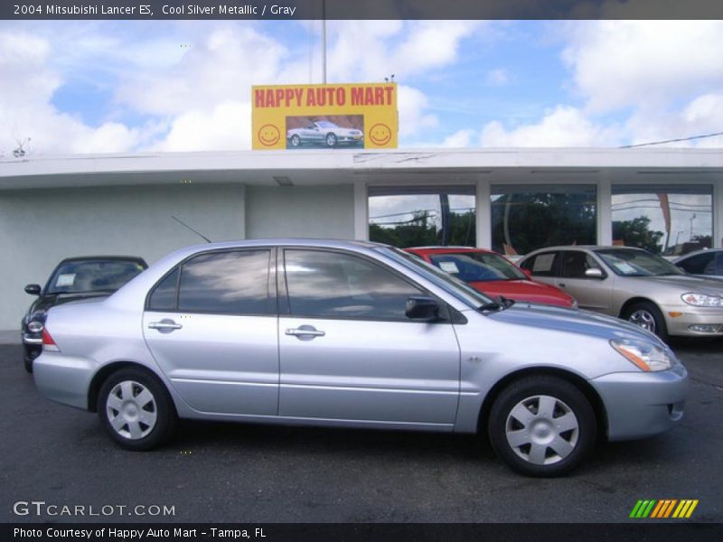 Cool Silver Metallic / Gray 2004 Mitsubishi Lancer ES