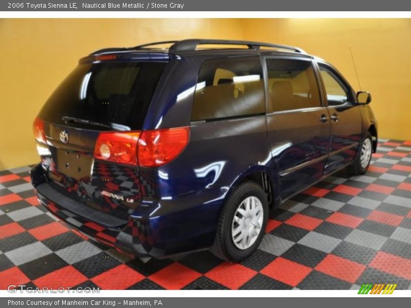 Nautical Blue Metallic / Stone Gray 2006 Toyota Sienna LE