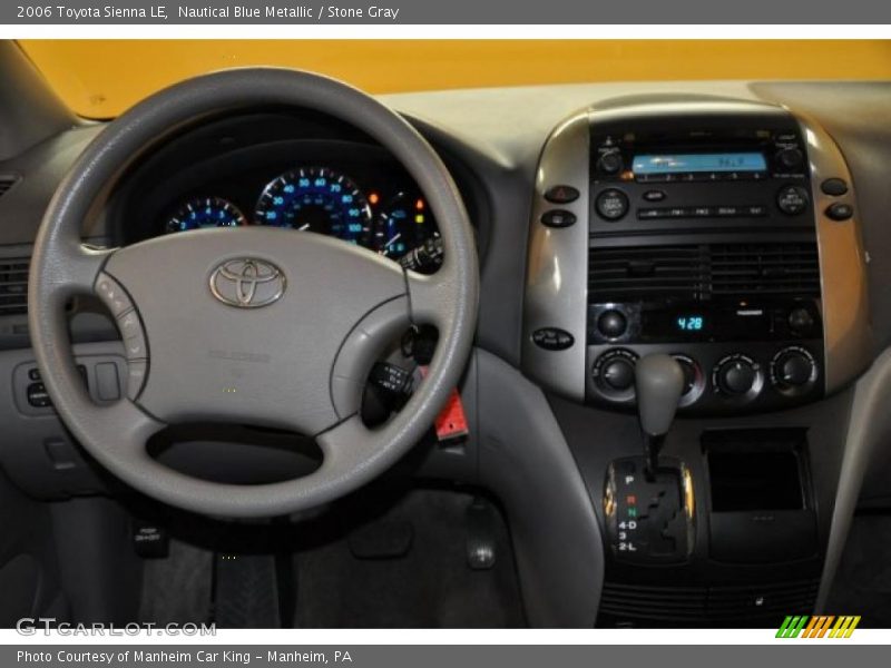 Nautical Blue Metallic / Stone Gray 2006 Toyota Sienna LE