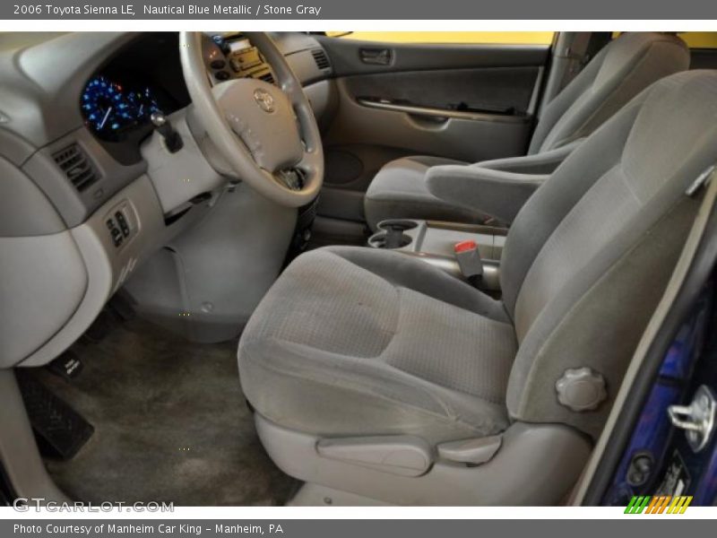 Nautical Blue Metallic / Stone Gray 2006 Toyota Sienna LE