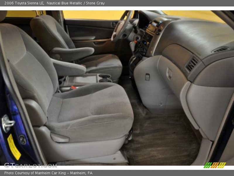 Nautical Blue Metallic / Stone Gray 2006 Toyota Sienna LE