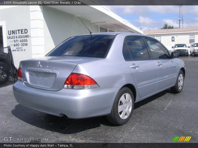 Cool Silver Metallic / Gray 2004 Mitsubishi Lancer ES