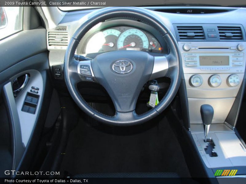 Classic Silver Metallic / Charcoal 2009 Toyota Camry SE