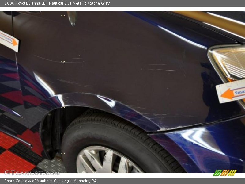 Nautical Blue Metallic / Stone Gray 2006 Toyota Sienna LE