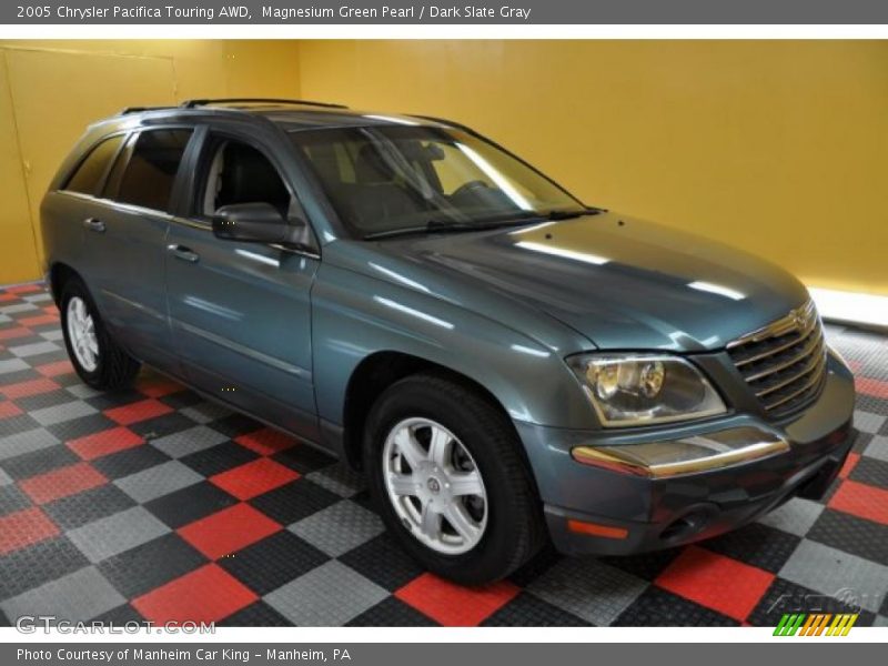 Magnesium Green Pearl / Dark Slate Gray 2005 Chrysler Pacifica Touring AWD