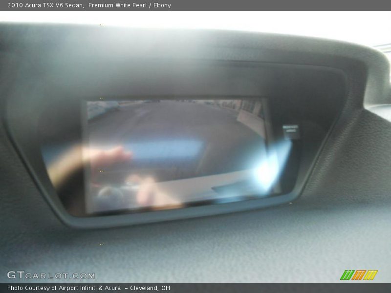 Premium White Pearl / Ebony 2010 Acura TSX V6 Sedan
