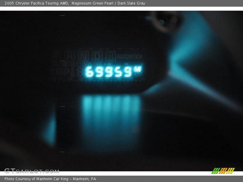 Magnesium Green Pearl / Dark Slate Gray 2005 Chrysler Pacifica Touring AWD
