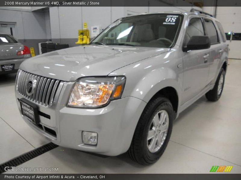 Silver Metallic / Stone 2008 Mercury Mariner V6 4WD