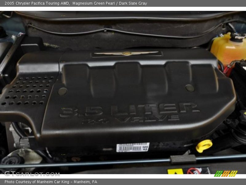 Magnesium Green Pearl / Dark Slate Gray 2005 Chrysler Pacifica Touring AWD