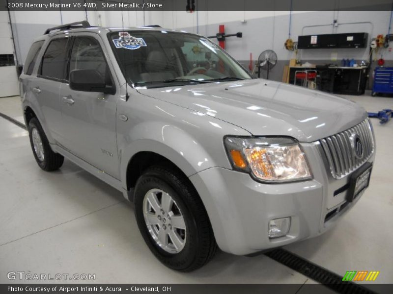 Silver Metallic / Stone 2008 Mercury Mariner V6 4WD