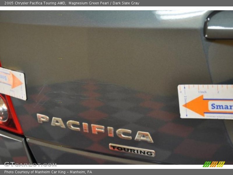 Magnesium Green Pearl / Dark Slate Gray 2005 Chrysler Pacifica Touring AWD