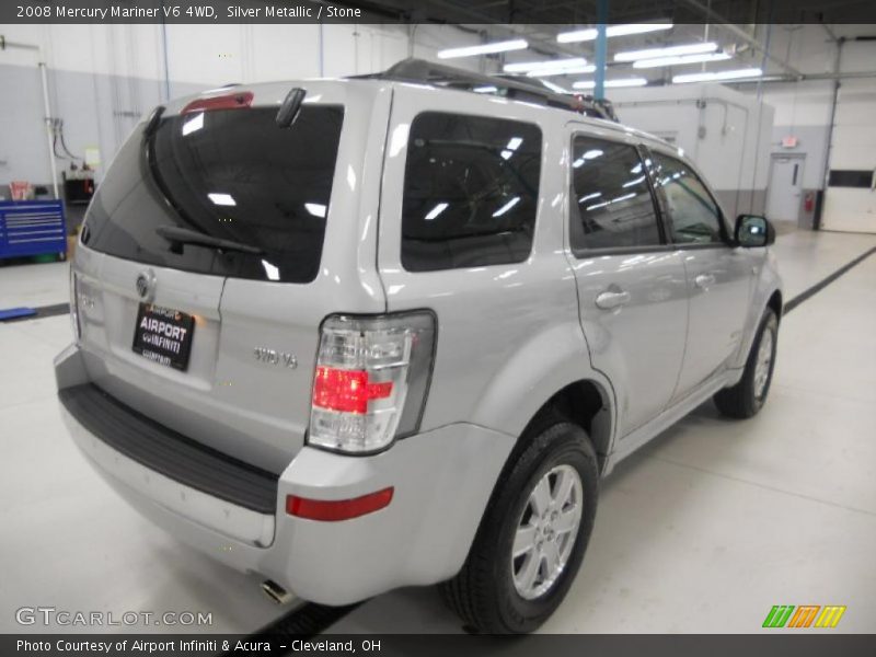 Silver Metallic / Stone 2008 Mercury Mariner V6 4WD