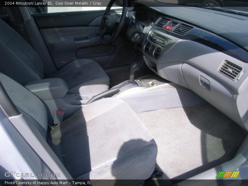 Cool Silver Metallic / Gray 2004 Mitsubishi Lancer ES
