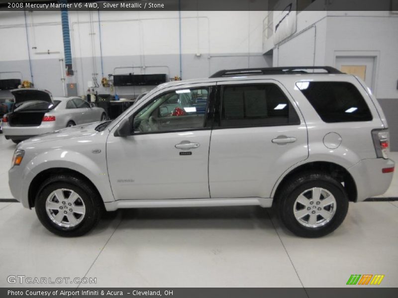 Silver Metallic / Stone 2008 Mercury Mariner V6 4WD