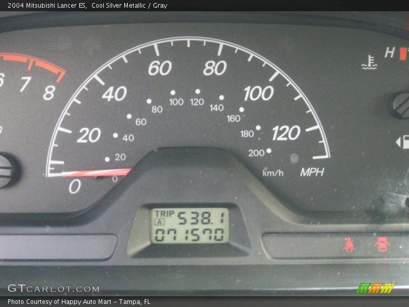 Cool Silver Metallic / Gray 2004 Mitsubishi Lancer ES