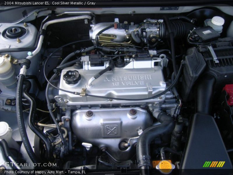 Cool Silver Metallic / Gray 2004 Mitsubishi Lancer ES