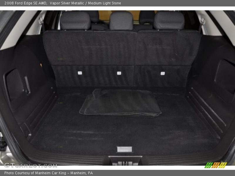 Vapor Silver Metallic / Medium Light Stone 2008 Ford Edge SE AWD