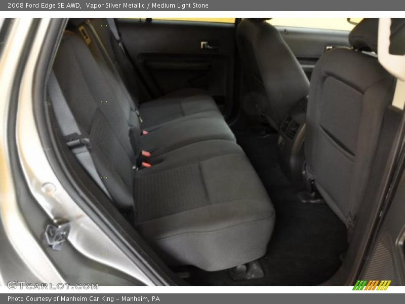 Vapor Silver Metallic / Medium Light Stone 2008 Ford Edge SE AWD