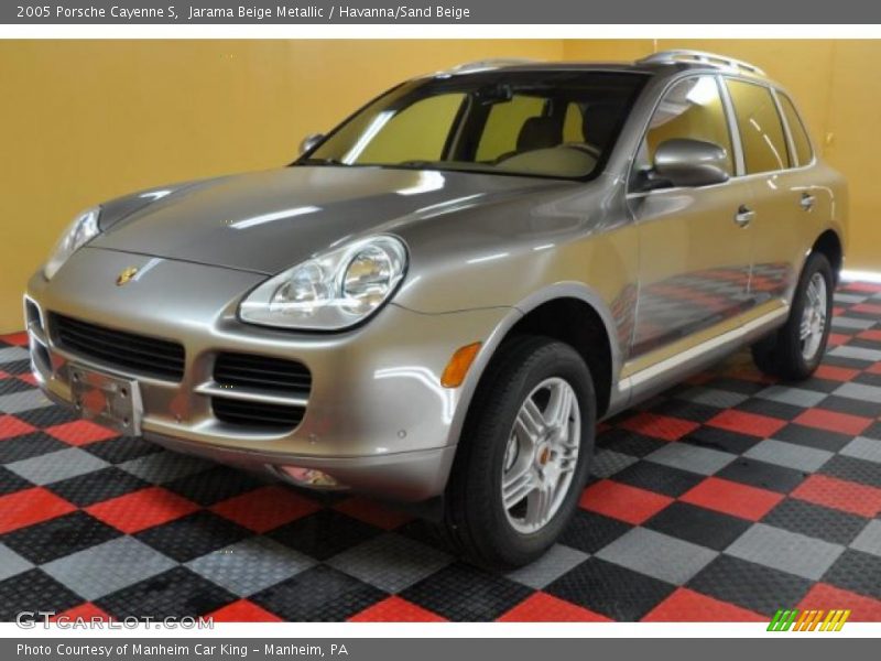 Jarama Beige Metallic / Havanna/Sand Beige 2005 Porsche Cayenne S