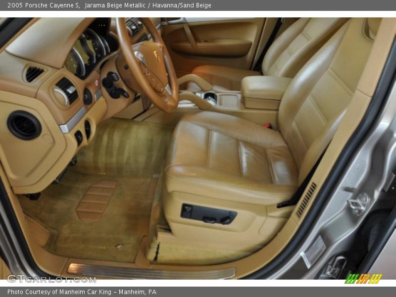 Jarama Beige Metallic / Havanna/Sand Beige 2005 Porsche Cayenne S