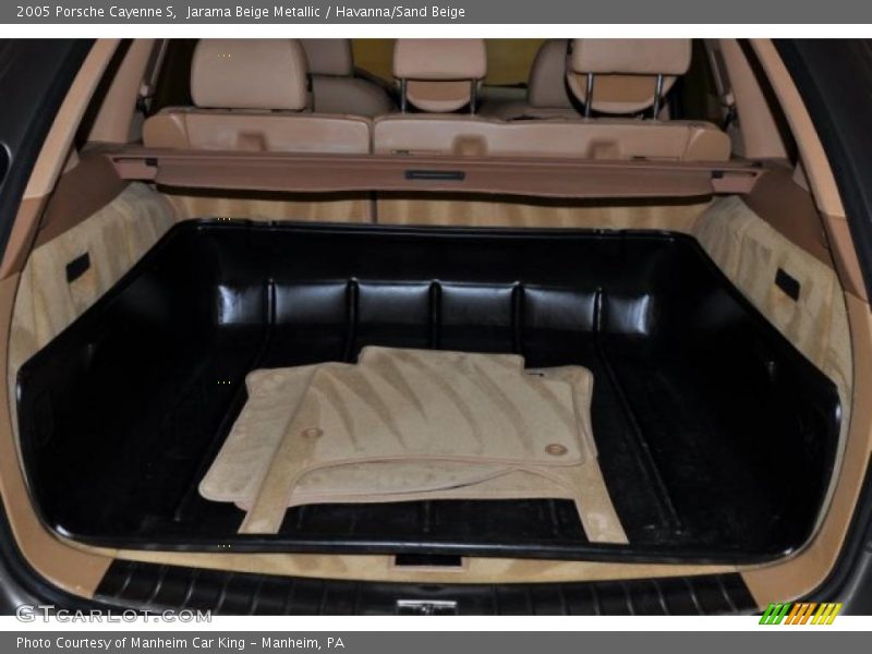 Jarama Beige Metallic / Havanna/Sand Beige 2005 Porsche Cayenne S