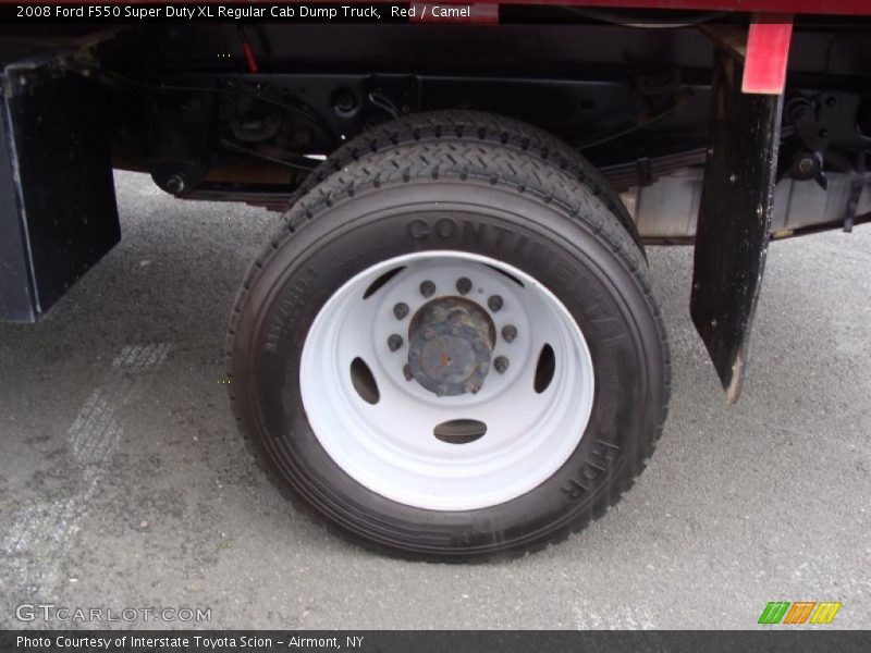  2008 F550 Super Duty XL Regular Cab Dump Truck Wheel