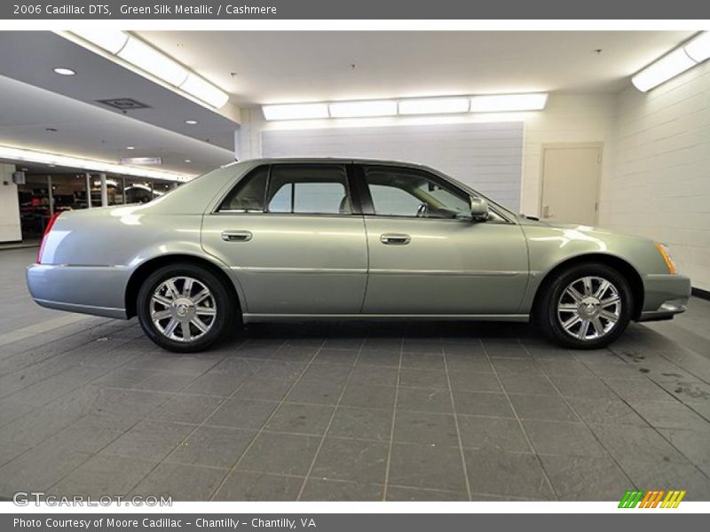 Green Silk Metallic / Cashmere 2006 Cadillac DTS