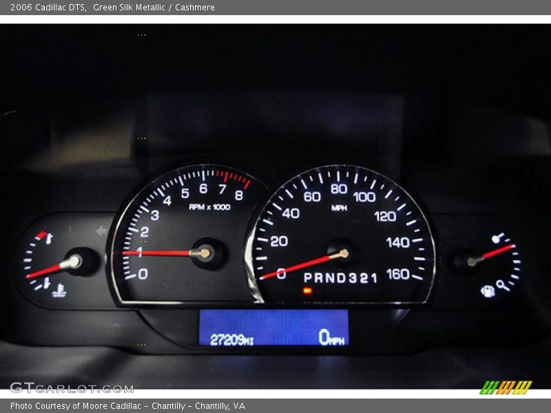 Green Silk Metallic / Cashmere 2006 Cadillac DTS