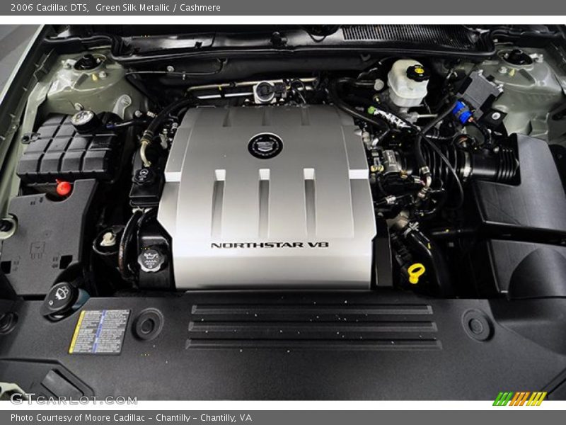 Green Silk Metallic / Cashmere 2006 Cadillac DTS