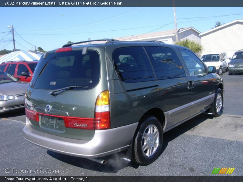Estate Green Metallic / Golden Mink 2002 Mercury Villager Estate